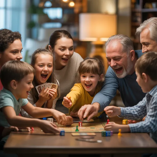 Parta hraje hry riotLab